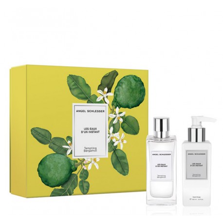 ANGEL SCHLESSER LES EAUX D'UN INSTANT TEMPTING BERGAMOT EDT 100 ML + GEL 100 ML SET REGALO