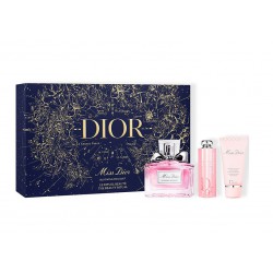 comprar perfumes online CHRISTIAN DIOR MISS DIOR BLOOMING BOUQUET EDT 30 ML + LIP GLOW 001 + HAND CREAM 20 ML SET REGALO mujer