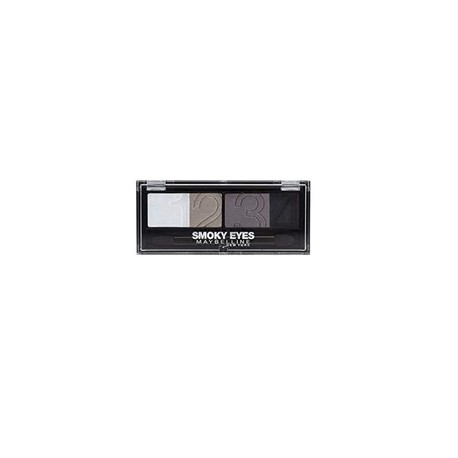 MAYBELLINE EYE STUDIO PALETTE EYESHADOW QUAD 32 SMOKY BLACK