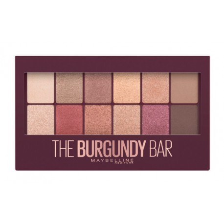 MAYBELLINE THE BURGUNDY BAR PALETA DE SOMBRAS 12G