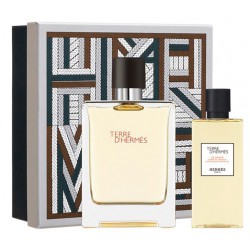 comprar perfumes online hombre HERMES TERRE D'HERMES EDT 100 ML + S/G 80 ML SET REGALO