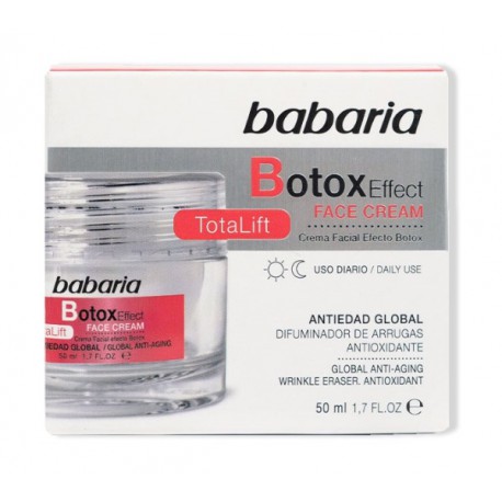 BABARIA BOTOX EFFECT CREMA FACIAL 50 ML