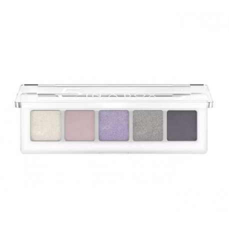 CATRICE 5 IN A BOX PALETA DE SOMBRAS MINI 080 DIAMOND LAVENDER LOOK 4 GR