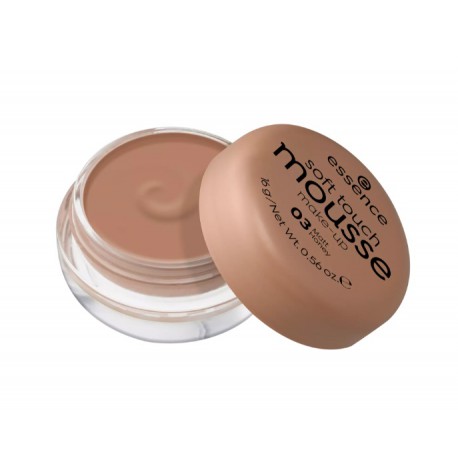 ESSENCE SOFT TOUCH MAQUILLAJE EN MOUSSE 03 MATT HONEY 0.56oz / 16g