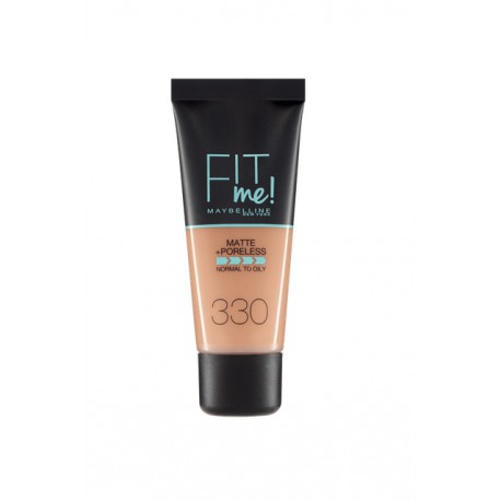 MAYBELLINE FIT ME MATTE & PORELESS LIQUID BASE DE MAQUILLAJE 330 TOFFEE