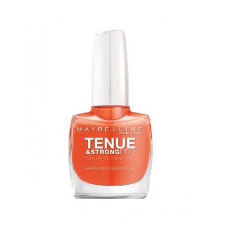 MAYBELLINE TENUE & STRONG ESMALTE DE UÑAS 460 COUTURE ORANGE 10 ML