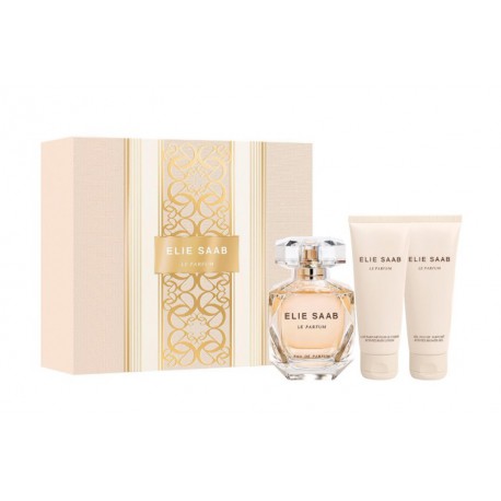 comprar perfumes online ELIE SAAB LE PARFUM EDP 90 ML + B/L 75 ML + GEL 75 ML SET REGALO mujer