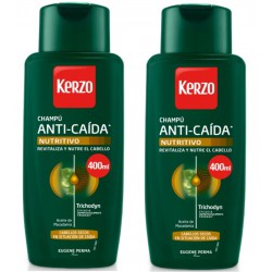 KERZO CHAMPÚ ANTI-CAÍDA NUTRITIVO 2X400ML