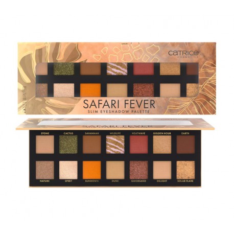 CATRICE PALETA DE SOMBRAS DE OJOS SLIM SAFARI FEVER