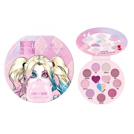 ESSENCE HARLEY QUINN PALETA DE SOMBRAS DE OJOS 01 HEY PUDDIN