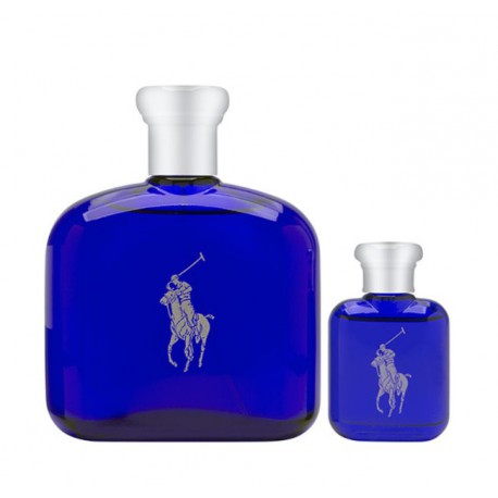 comprar perfumes online hombre RALPH LAUREN POLO BLUE EDT 125 ML + EDT 15 ML SET REGALO