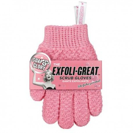 SOAP & GLORY GUANTES EXFOLIANTES EXFOLI-GRAT SCRUB