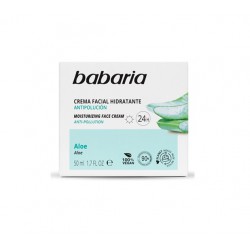 BABARIA CREMA FACIAL HIDRATANTE ALOE VERA 50ML