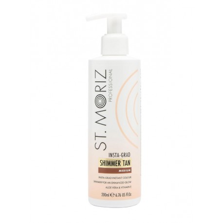 ST MORIZ LOCIÓN AUTOBRONCEADORA INSTANTANEA CON SHIMMER MEDIUM 150 ML