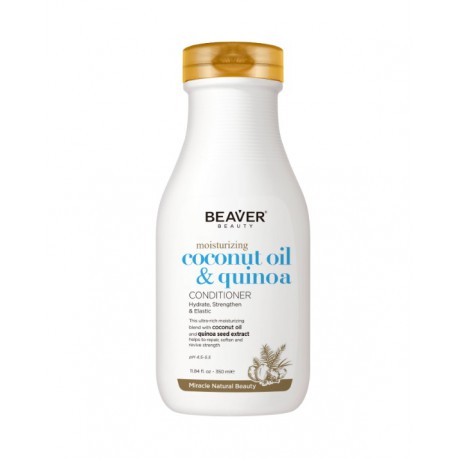 comprar acondicionador BEAVER ACONDICIONADOR HIDRATANTE COCONUT OIL & QUINOA 350 ML