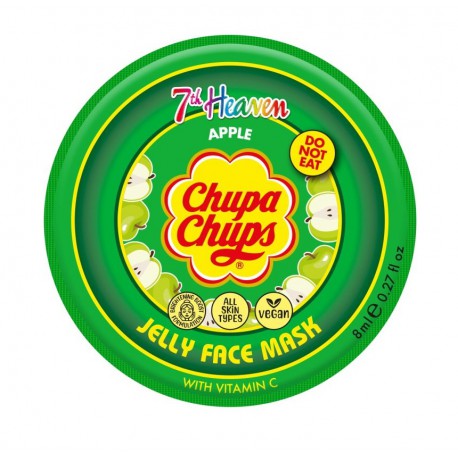 MONTAGNE JEUNESSE 7TH HEAVEN CHUPA CHUPS MASCARILLA JELLY FACE MANZANA 8 ML