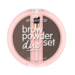 ESSENCE DUO PARA CEJAS EN POLVO 03 DARK
