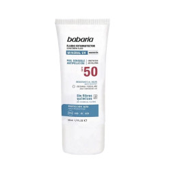 BABARIA FLUIDO FACIAL FOTOPROTECTOR MINERAL UV SPF50 50 ML