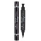 ESSENCE DELINEADOR DE OJOS + SELLO QUICK WING! 01 BLACK 3.50 ML