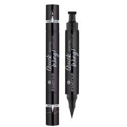 ESSENCE DELINEADOR DE OJOS + SELLO QUICK WING! 01 BLACK 3.50 ML
