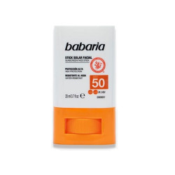 BABARIA STICK SOLAR FACIAL SPF 50 20 GR