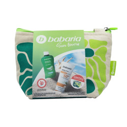 BABARIA SUN LOVERS CREMA SOLAR FACIAL ANTIARRUGAS SPF50 75 ML + BALM AFTER SUN 100 ML