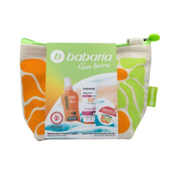 BABARIA SUN LOVERS CREMA FACIAL ANTIMANCHAS SPF50+ 75 ML + PROTECTOR CAPILAR + NECESER