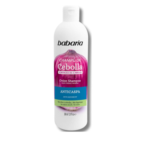 Comprar champu BABARIA CHAMPU CEBOLLA ANTICASPA 380 ML