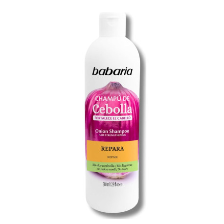 Comprar champu BABARIA CHAMPU CEBOLLA REPARA 380 ML