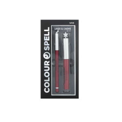 COLOUR SPELL LIP GLOSS + LIP LINER COLOR WINE SET REGALO