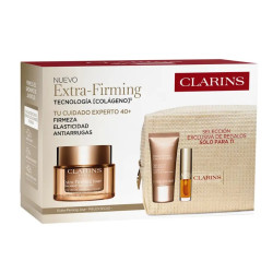 CLARINS EXTRA FIRMING CREMA DIA 50 ML PIEL SECA + EXTRA FIRMING CREMA NOCHE 15 ML + ACEITE LABIAL 1,4 ML + NECESER