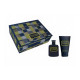 TRUSSARDI RIFLESSO BLUE VIBE UOMO EDT 50 ML + S/G 100 ML SET REGALO