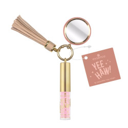 ESSENCE YEE HAW! BRILLO DE LABIOS CON LLAVERO Y ESPEJO 1,5 ML