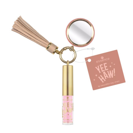 ESSENCE YEE HAW! BRILLO DE LABIOS CON LLAVERO Y ESPEJO 1,5 ML