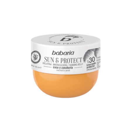 BABARIA GELATINA BRONCEADORA SUN & PROTECT SPF 30 300 ML