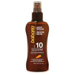BABARIA ACEITE PROTECTOR SOLAR SPF10 ZANAHORIA 100ML