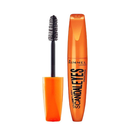 RIMMEL LONDON MASCARA SCANDALEYES VOLUME FLASH 001 NEGRO 12 ML