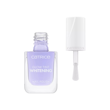 CATRICE ESMALTE DE UÑAS GLOW TINT WHITENING 020 BYE BYE YELLOW