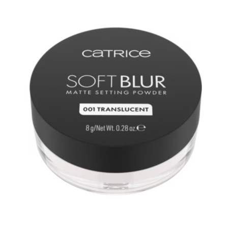 CATRICE POLVOS MATIFICANTES SOFT BLUR 001 TRANSLUCENT