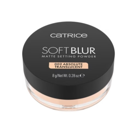 CATRICE POLVOS MATIFICANTES SOFT BLUR 002 ABSOLUTE TRANSLUCENT