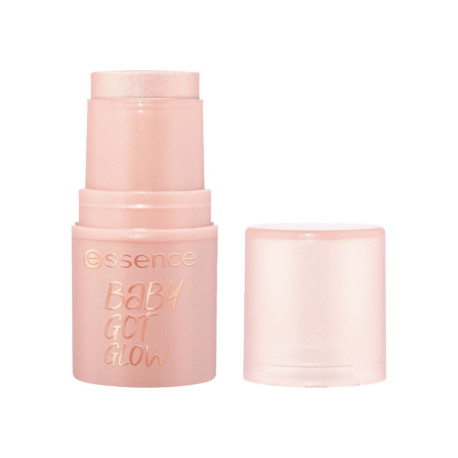 ESSENCE ILUMINADOR EN BARRA BABY GOT GLOW 20 ROSY GLAZE 5.5 GR