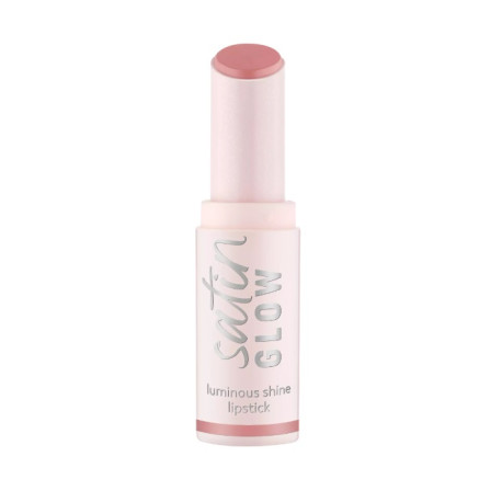 ESSENCE BARRA DE LABIOS SATINADA SATIN GLOW 02 BLUSHIN IT 3.50 GR