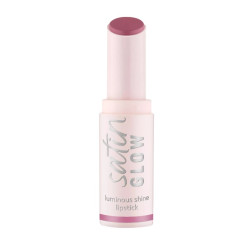 ESSENCE BARRA DE LABIOS SATINADA SATIN GLOW 04 LETS GET MAUVIN 3.50 GR