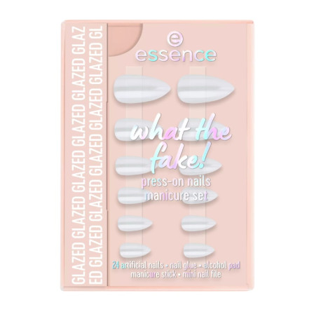 ESSENCE UÑAS POSTIZAS PRESS-ON WHAT THE FAKE! 01 GLAZED