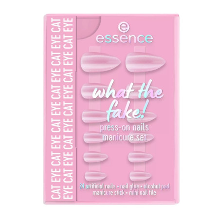 ESSENCE UÑAS POSTIZAS PRESS-ON WHAT THE FAKE! 02 CAT EYE