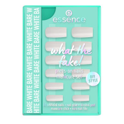 ESSENCE UÑAS POSTIZAS PRESS-ON WHAT THE FAKE! 04 BARE WHITE