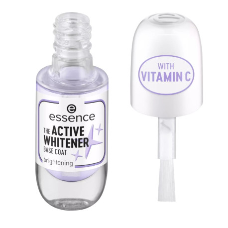 ESSENCE BASE DE UÑAS BLANQUEADORA ACTIVE WHITENER 8ML