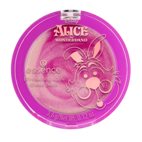 ESSENCE ALICE IN WONDERLAND BALSAMO DE LABIOS Y MEJILLAS PH REACTIVO 3,6 GR