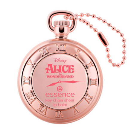 ESSENCE ALICE IN WONDERLAND BALSAMO LABIAL CON LLAVERO 01 LATE BUT CATE 1.35 G