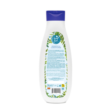 Comprar champu FRESH FEEL CHAMPU Y ACONDICIONADOR 2 EN 1 750 ML